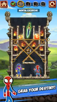 Spider Hero - Rescue Game & Pin Pull Screen Shot 2