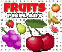 Color By Number: Fruit Pixel Art Screen Shot 0