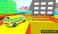 Blocky Bus Parking Screen Shot 1