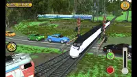 Real Train Racing Simulator 2017 - Driving Pro 3D Screen Shot 7