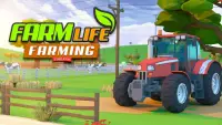 Farm Life Tractor Simulator 3D Screen Shot 0