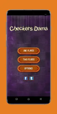Checkers (Dama) 오프라인 멀티 플레이어 Screen Shot 0