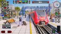 trò chơi xe lửa thành phố 3d Screen Shot 4
