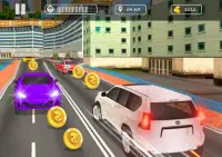 Offroad coche carretera tráfico de la ciudad juego Screen Shot 1