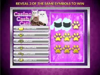 Casino Cash Cats Kitty Game Vegas Slots Machine Screen Shot 5