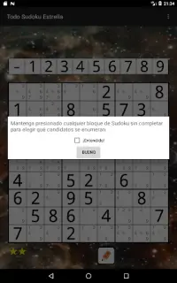Todo Sudoku Estrella Screen Shot 11