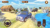 Offroad Jeep Mountain Driving Games Screen Shot 0