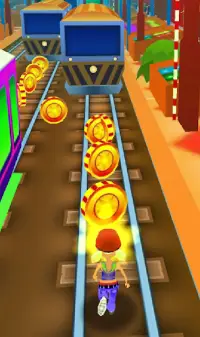 Subway Fast Track Surf Run Fun Screen Shot 3