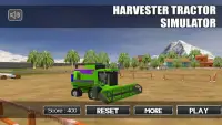 Harvester Tractor Simulator Screen Shot 0