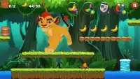 Jungle Lion Hero Adventures Run Screen Shot 1