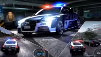 Supercar Racing vs Police Car Game Screen Shot 1