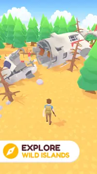 Lumber Build - Survival Island Screen Shot 1