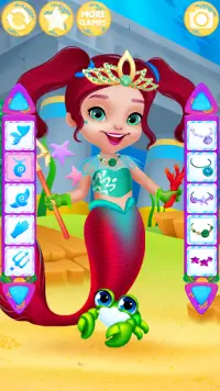 Cute Mermaid Dress Up Games Screen Shot 3