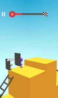Ladder Stair Racing- Stack the stairs Screen Shot 5