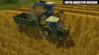 Modern Farming Tractor Simulator 3d-Big Driving Screen Shot 0