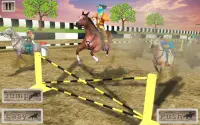 Cheval derby courses quête simulateur 3D Jeu 2017 Screen Shot 0