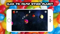 Space Candy Run - One Tap Game Screen Shot 1