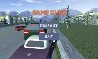 3D Автомобиль Трафик гоночный имитатор даром игра Screen Shot 1