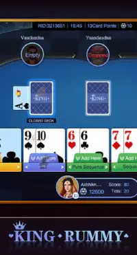 King Rummy-Indian Free Online Card Game Screen Shot 3