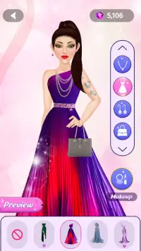 Dress Up Fashion Stylist Game Screen Shot 5