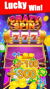 Crazy Coin Pusher:Casino games Screen Shot 2