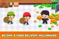 Food Delivery Tycoon - Idle Food Manager Simulator Screen Shot 1