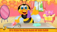 salón de spa de abejas Screen Shot 0