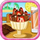 Ice cream maker cooking games