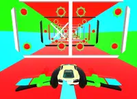 Real Flying Car -Speed Tron Cube Tunnel Trouble 3D Screen Shot 4