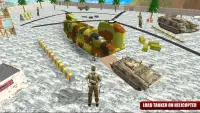 Army Vehicle Transport: Hill Base Camp Screen Shot 0