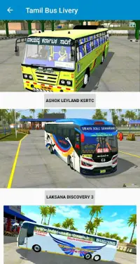 Tamil Bus Mod Livery | Indian Bus simulator Screen Shot 0