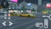 Taxi Yellow Cars Parking Game Screen Shot 1
