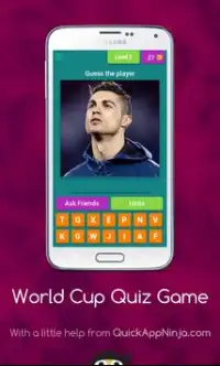 Fifa world cup 2018 quiz game Screen Shot 2
