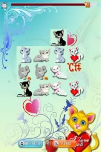 Kitty Match Game For Kids Free Screen Shot 2