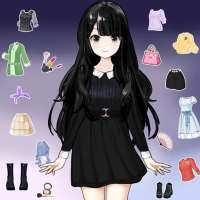 Anime jogo de vestir meninas