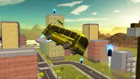 Flying City Bus Simulator 2016 Screen Shot 5