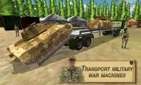 Army Tank Transporter Truck Screen Shot 3