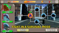 Pejuang dinosaurus - game fighting gratis Screen Shot 4
