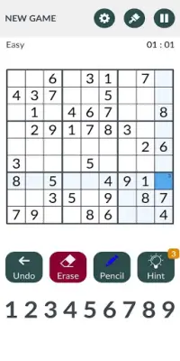 My Sudoku - Free Screen Shot 1