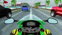 Highway Traffic Rider - 3D Bike Racing Screen Shot 2