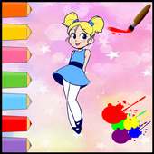 Girls Coloring For Power Puff