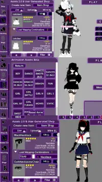 SchoolGirl AI 3D Anime Sandbox Screen Shot 3