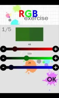 Mixing Color Challenge! Screen Shot 2