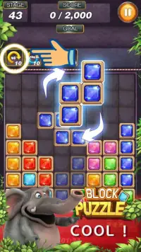 Juwel Block Puzzle : MISSION Screen Shot 1
