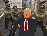 Zombie Lane Survival: Trump Screen Shot 0