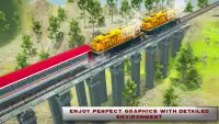 Train Drive Simulator 2020 : 오프로드 힐 어드벤처 Screen Shot 5