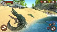 Wild Crocodile Family Sim Game Screen Shot 3