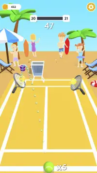 Tennis Bouncing Master 3D Screen Shot 5