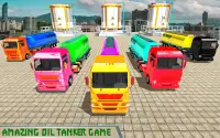 Oil Tanker Driving Truck Games Screen Shot 2