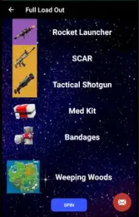 Battle Royale Gun and Location Picker Screen Shot 0